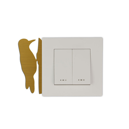 استیکر کلید و پریز مدل پرنده کد skp08