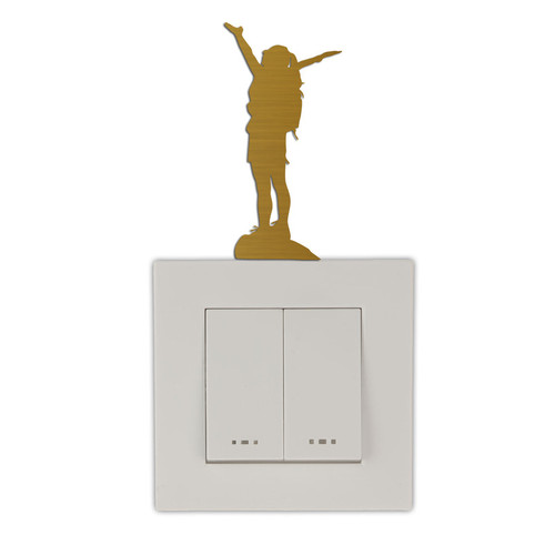 استیکر کلید و پریز مدل کوه نورد کد skp09